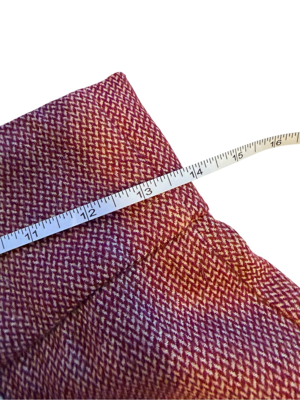 ModCloth Coral-Red A-Line Button-Waist Skirt - Picture 5 of 8